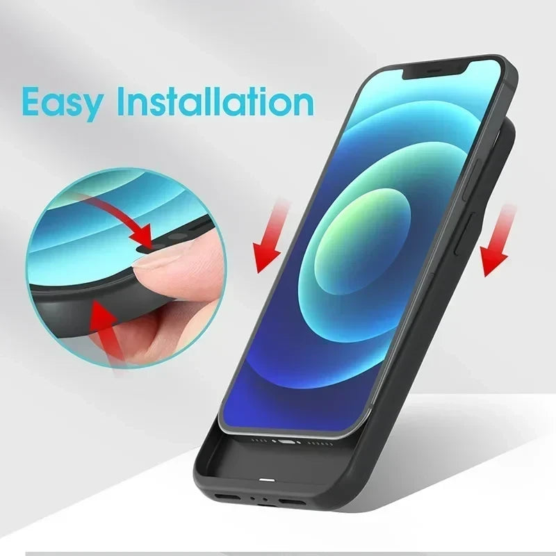 Funda cargador portátil para iPhone