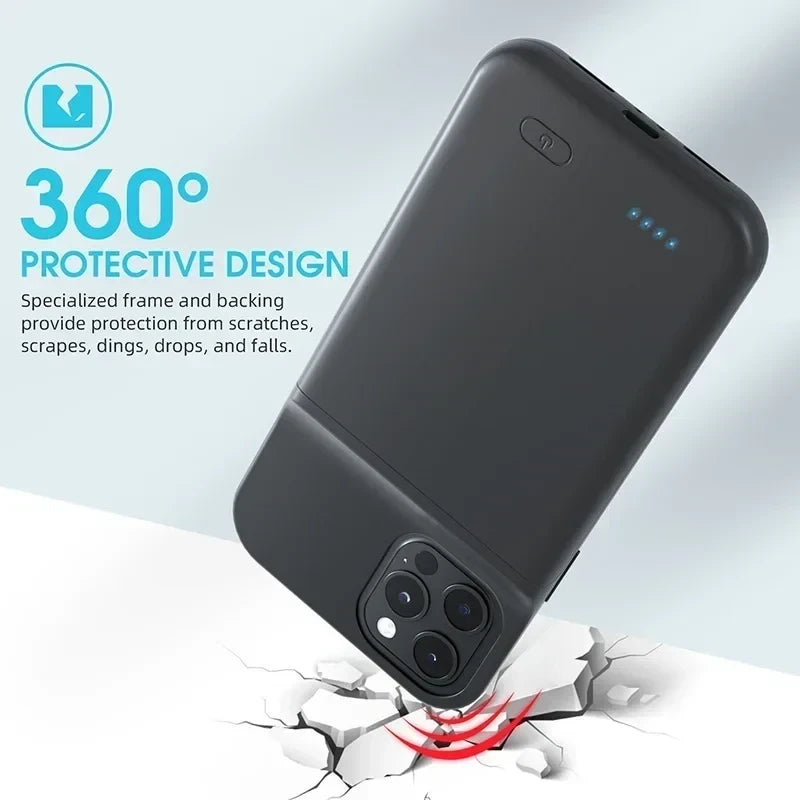 Funda cargador portátil para iPhone